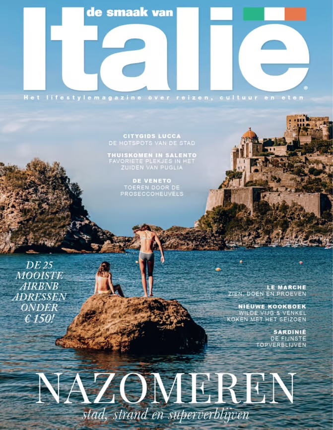 Cover De Smaak van Italië augustus